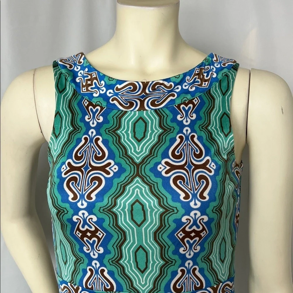 Tory Burch Vibrant Silk Mini Dress